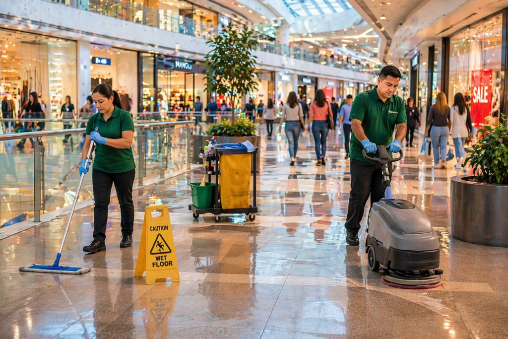 mall cleaning services